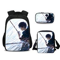 Bag Cosplay Bag Inspired by Attack on Titan Mikasa Ackermann Cosplay levi ackerman Anime Cosplay Accessories Bag Nylon Women's Men's Halloween Costumes miniinthebox - thumbnail