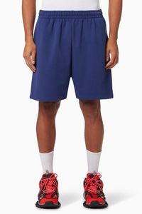 Political Campaign Sweatshorts in Curly Fleece