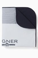 Logo Print Padded Blanket Logo Print Padded Blanket
