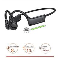Black Technology Wireless Bluetooth Headset New Concept Fashion Not In The Ear Wireless Sports Waterproof Bone Conduction Bluetooth Headset Lightinthebox - thumbnail