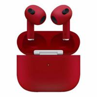 Apple Airpods Pro 3rd Gen - Red Bold Customized by Merlin Craft
