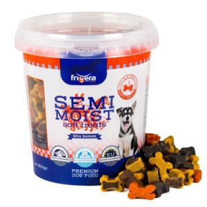 Frigera Semi-Moist Soft Treats Mix Bones 500 G ( Buy 1 Get 1 Free )