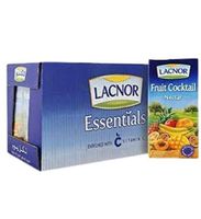 Lacnor Essentials Fruit Cocktail Juice 1L, Box of 12