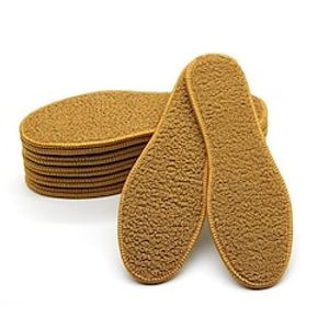 1 Pair Warm Insole  Inserts  Plush Insole  Foot Warmer Insole Nylon Sole Winter  Fall Unisex Gold  Coffee Lightinthebox