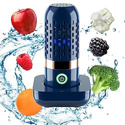 Fruit and Vegetable Purifier Food Cleaning Machine Household Sterilization Portable Wireless Removal of Agricultural Residues Automatic Vegetable Washing Machine Lightinthebox