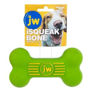 JW Isqueak Bone Medium - Multicolor (Includes 1)