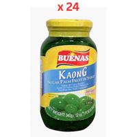 Buenas Sugar Palm Fruit Green 340G Pack of 24