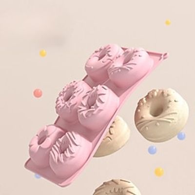 Doughnut Mold Household Food Steamed Cake Mold Cake Chocolate Mill Steaming Silicone Baking Tools Lightinthebox