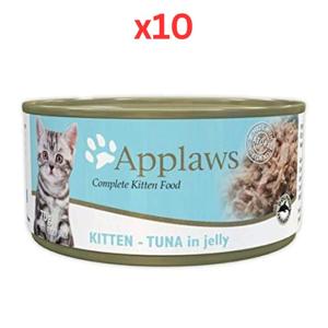Applaws Kitten Tuna Wet Food Tin 10X70g Pack Of 10 (UAE Delivery Only)