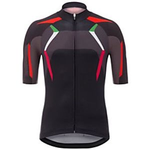 CAWANFLY Men's Short Sleeve Cycling Jersey Summer Black  Red Bike Tracksuit Jersey Top Road Bike Cycling Quick Dry Sports Clothing Apparel  Micro-elastic Lightinthebox