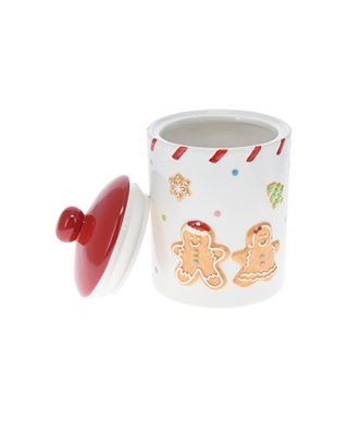 Koopman Xmas Storage Jar Gingerbread 12 x 18 cm
