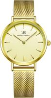 Kenneth Scott Women's Analog Champagne Dial Watch - K22519-GMGC