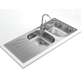 TEKA Starbright 80 E-XN Inset reversible sink matt finish