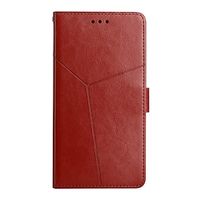 Phone Case For Apple Wallet Card iPhone 13 Pro Max 12 Mini 11 X XR XS Max 8 7 Shockproof Card Holder Slots Magnetic Flip Solid Colored Geometric Pattern PU Leather miniinthebox - thumbnail