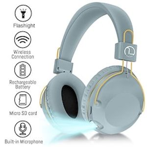 B63 Gaming Headset Over Ear Bluetooth 5.3 Noise cancellation Stereo Long Battery Life for Apple Samsung Huawei Xiaomi MI  Travel Entertainment Mobile Phone Gaming Lightinthebox