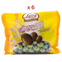 Laica Milk Chocolate Eggs With Milk Cream - Wave Foil 1Kg, Box Of 6 - thumbnail