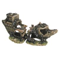 Aqua One Shipwreck (Small) 25x12.5cm (U-329) 2 piece