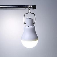 Solar Lights Outdoor 1 W LED Floodlight Portable Cold White Outdoor Camping  Hiking Beach LED Beads miniinthebox - thumbnail
