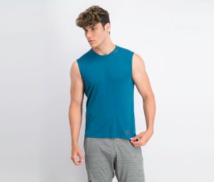 Mens Climachill Tank  Teal