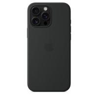 Apple iPhone 16 Pro Max Silicone Case with MagSafe - Black - thumbnail