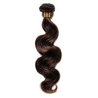 Indian Hair Body Wave Human Hair Precolored Hair Weaves Human Hair Weaves Human Hair Extensions miniinthebox - thumbnail