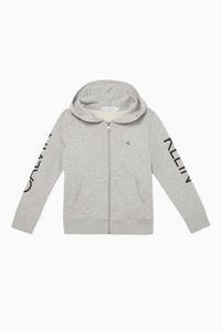 Logo-Print Zip Hoodie