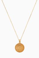 Medium Saudi Gold 'Jeneh' Necklace in 22kt Yellow Gold - thumbnail