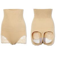 Plus Size Women Sexy Butt Lifter Panties Seamless Hollow Out Butt Shaper Panties Shapewear