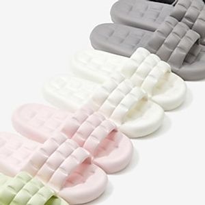 Massage Bottom Bathroom Slippers Summer Indoor Living Room Bathroom Drain Slippers Lingge Men And Women Wear Outdoor Sandals Lightinthebox