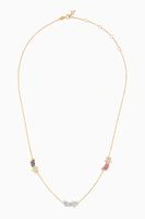 Trinity Stars Necklace with Diamonds in 18kt Yellow Gold Trinity Stars Necklace with Diamonds in 18kt Yellow Gold