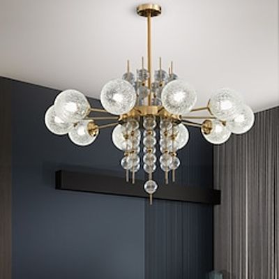 Modern Industry Sputnik Chandelier 6810 Light Glass Molecule Pendant Light for Living Room Dining Room Hallway Bedroom Kitchen 110-240V Lightinthebox