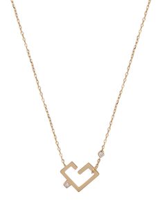 Hubb Necklace Small Solid Diamond Dot Plus 1 Solitaire