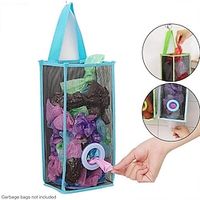 Grocery Bags Organizer, Trash Bag Hanging Storage Mesh Dispenser, Reusable Garbage Bag Holder, Kitchen Accessories Lightinthebox - thumbnail