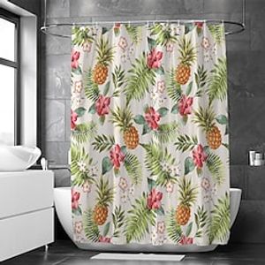 Waterproof Fabric Shower Curtain Bathroom Decoration and Modern and Floral  Botanicals 70 Inch Lightinthebox