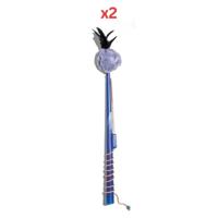 Zee Cat Jupiter Wand Cat Toy (Pack Of 2) Zee Cat Jupiter Wand Cat Toy (Pack Of 2)
