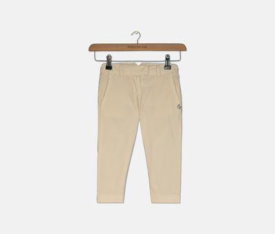Kids Girl Four Pocket Pants  Beige