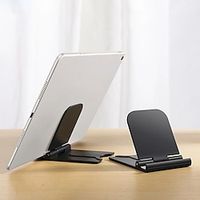 Portable Cell Phone Stand Lightweight  Foldable Holder For Desk Travel  Office Supplies Perfect For Android Smartphones  Tablets Lightinthebox - thumbnail