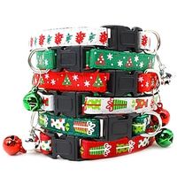 Send 6 Cat Collars And Dog Leash Accessories As Christmas Gifts With Bells Lightinthebox - thumbnail
