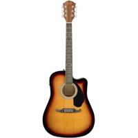 Fender FA-125CE Dreadnought Acoustic Guitar Sunburst with Walnut Fingerboard