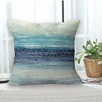 Double Side Cushion Cover 1PC Soft Decorative Square Throw Pillow Cover Cushion Case Pillowcase for Sofa Bedroom Superior Quality Machine Washable miniinthebox - thumbnail