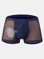 Sexy Mesh Transparent Breathable Boxers