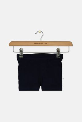 Toddler Girl Pull-On Shorty Shorts Navy Toddler Girl Pull-On Shorty Shorts Navy