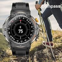 X11PRO Smart Watch 1.43 inch Smartwatch Fitness Running Watch Bluetooth Pedometer Call Reminder Activity Tracker Compatible with Smartphone Women Men Long Standby Hands-Free Calls Waterproof IP 67 miniinthebox - thumbnail