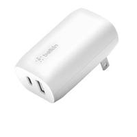 Belkin Boost Charge 37w Dual Wall Charger With Pps, White