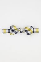 Toddler Boys Martin Gingham Pre-Tied Bow Tie  Yellow - thumbnail