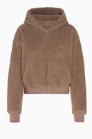 Teddy Zip Up Hoodie - thumbnail