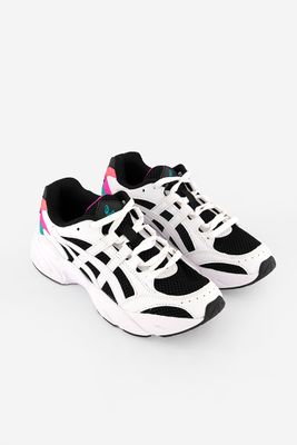 Womens Gel-Bnd Lace Up Shoes  Black/White