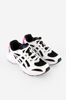 Womens Gel-Bnd Lace Up Shoes  Black/White - thumbnail