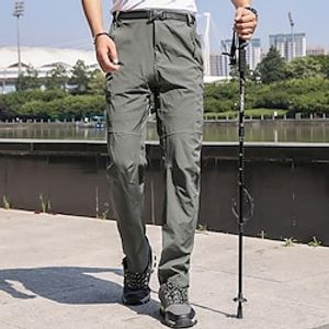 Men's Hiking Pants Trousers Work Pants Summer Outdoor Windproof Breathable Quick Dry Lightweight Pants  Trousers Bottoms Black Brown Hunting Fishing Climbing M L XL XXL 3XL Lightinthebox