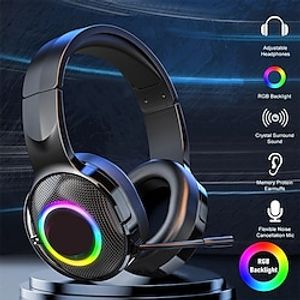 Gaming Headphone Headset - 3.5mm Wired Headphones Gaming Headset Gamer Game Earphones with Microphone Volume Control for PS4 Play Station 4 X Box Lightinthebox